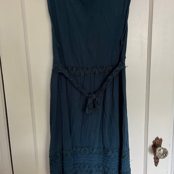 Billabong teal cotton sundress (GUC) - Picture 4 of 4